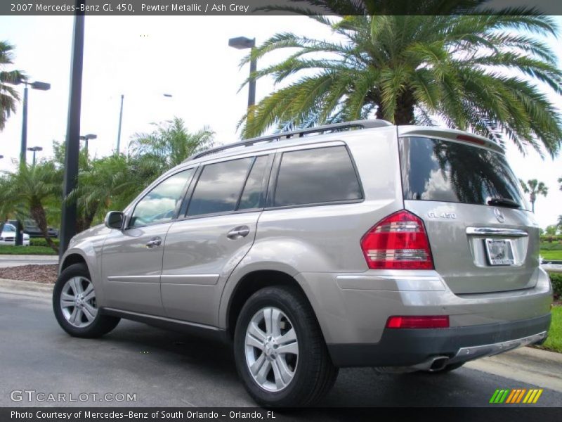 Pewter Metallic / Ash Grey 2007 Mercedes-Benz GL 450