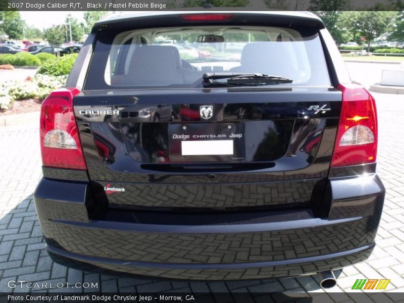 Black / Pastel Pebble Beige 2007 Dodge Caliber R/T