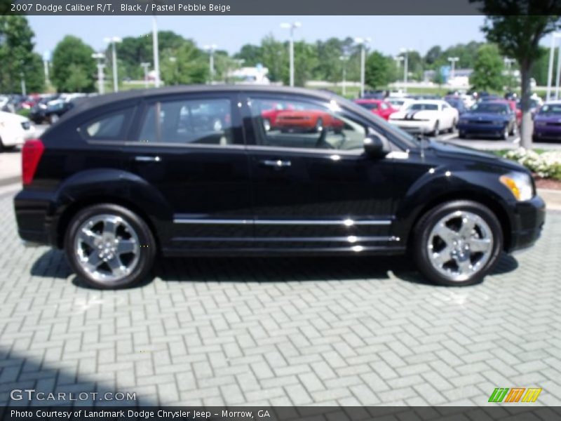 Black / Pastel Pebble Beige 2007 Dodge Caliber R/T