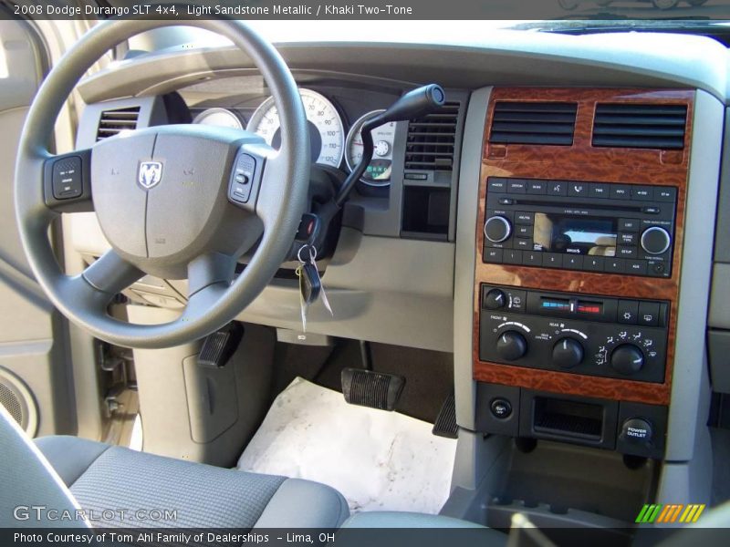 Light Sandstone Metallic / Khaki Two-Tone 2008 Dodge Durango SLT 4x4