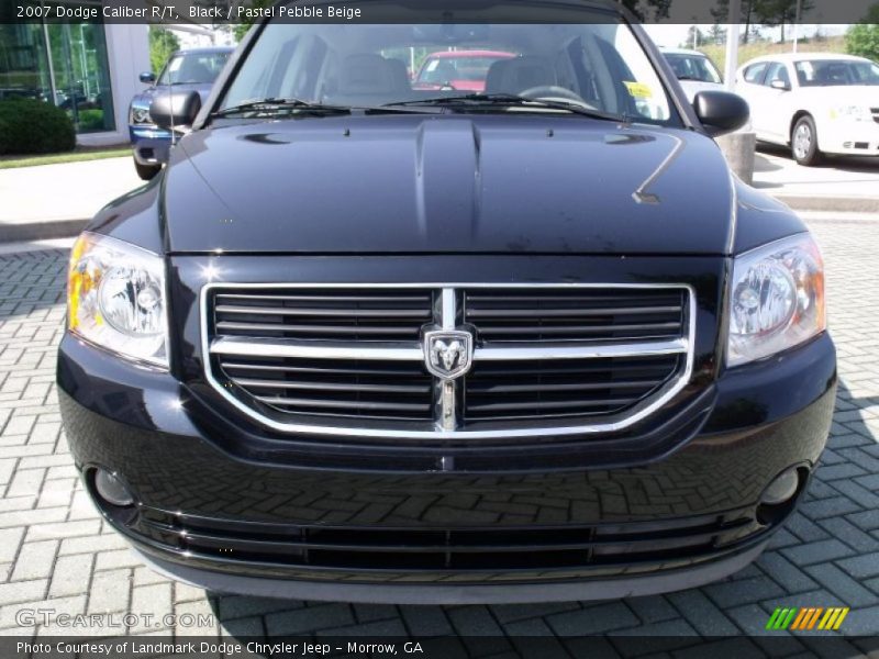 Black / Pastel Pebble Beige 2007 Dodge Caliber R/T