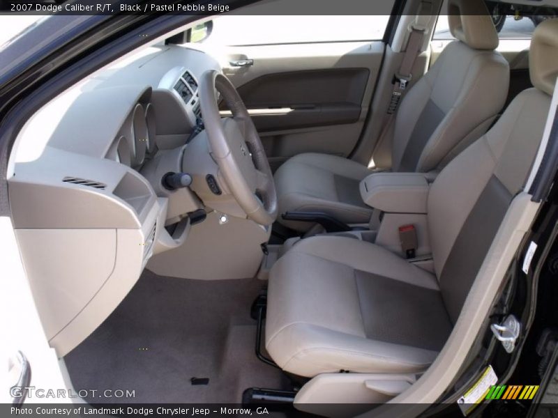 Black / Pastel Pebble Beige 2007 Dodge Caliber R/T