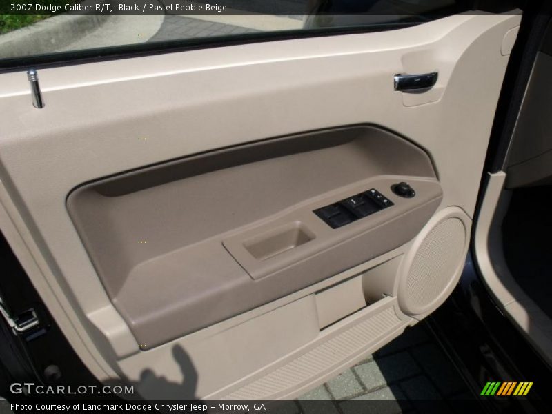Black / Pastel Pebble Beige 2007 Dodge Caliber R/T