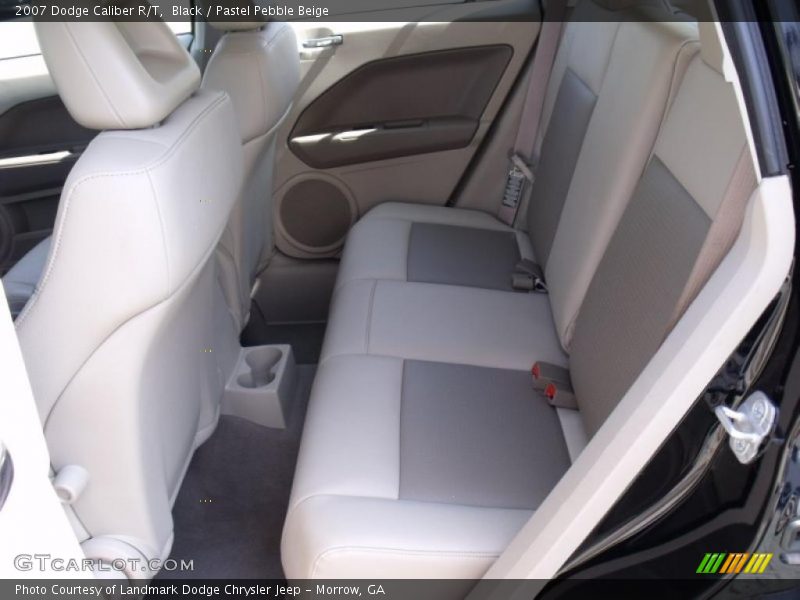 Black / Pastel Pebble Beige 2007 Dodge Caliber R/T