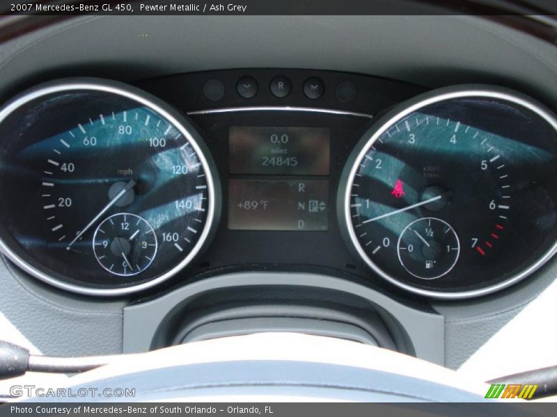 Pewter Metallic / Ash Grey 2007 Mercedes-Benz GL 450