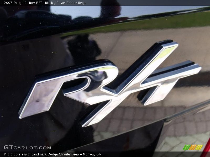 Black / Pastel Pebble Beige 2007 Dodge Caliber R/T