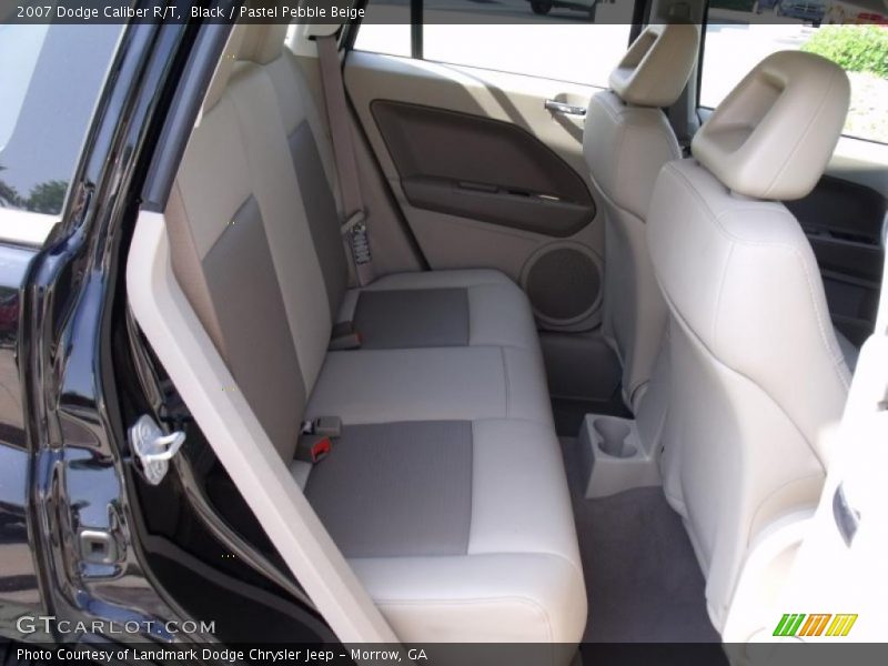 Black / Pastel Pebble Beige 2007 Dodge Caliber R/T
