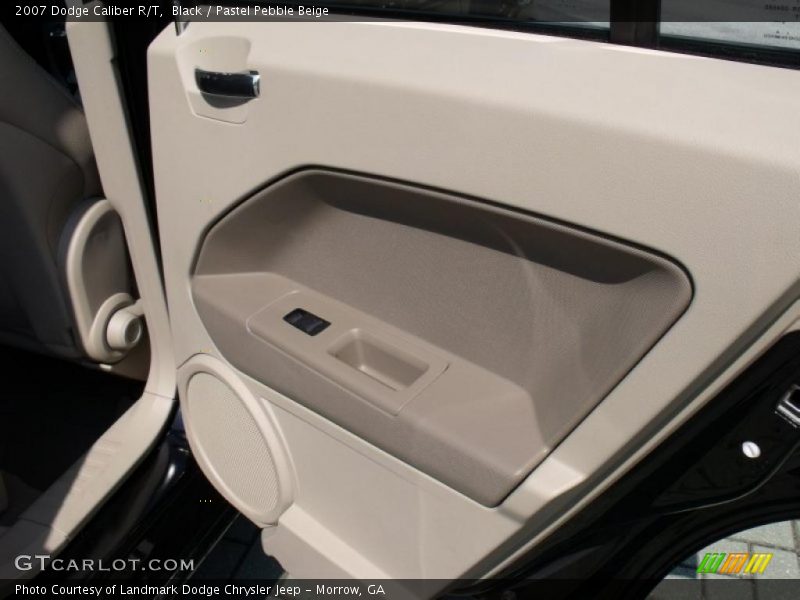 Black / Pastel Pebble Beige 2007 Dodge Caliber R/T