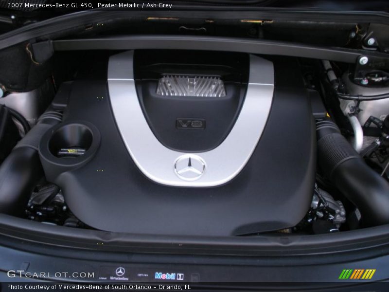 Pewter Metallic / Ash Grey 2007 Mercedes-Benz GL 450