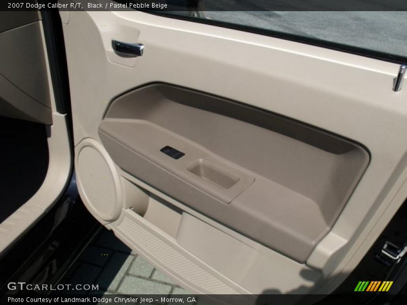 Black / Pastel Pebble Beige 2007 Dodge Caliber R/T