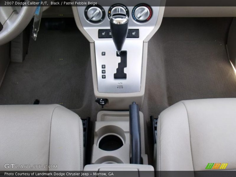 Black / Pastel Pebble Beige 2007 Dodge Caliber R/T