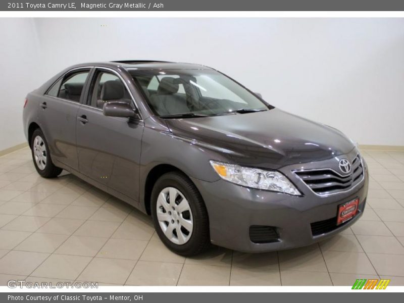Magnetic Gray Metallic / Ash 2011 Toyota Camry LE