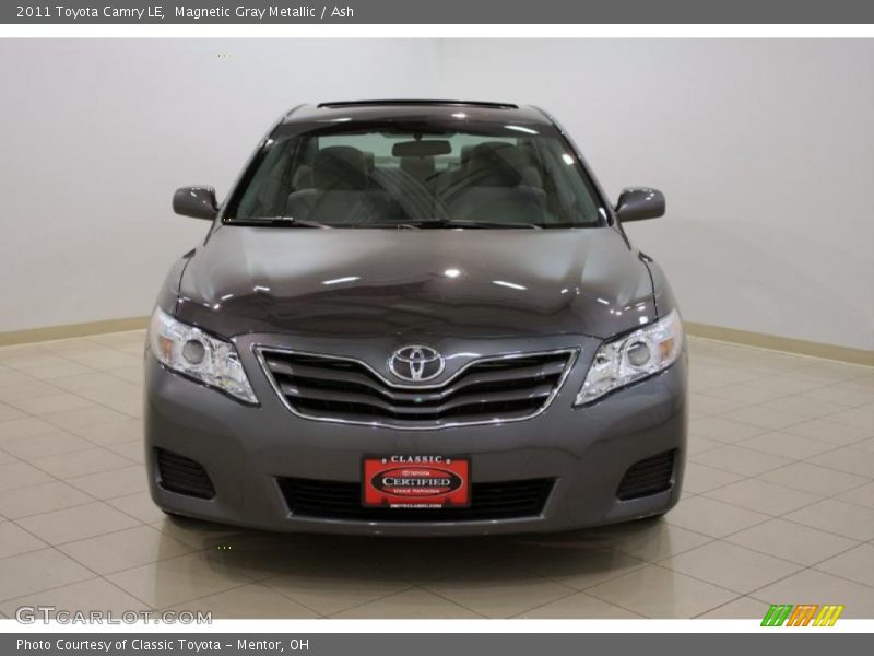 Magnetic Gray Metallic / Ash 2011 Toyota Camry LE