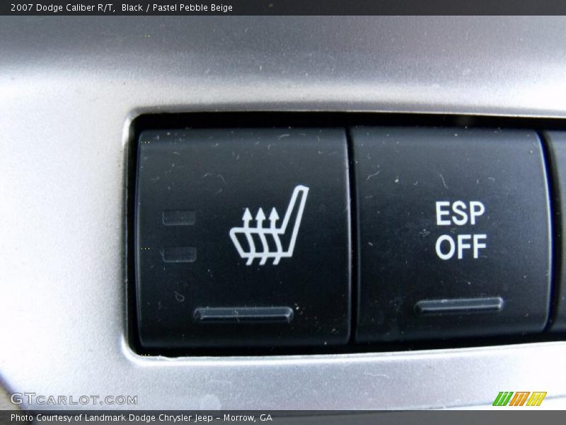 Black / Pastel Pebble Beige 2007 Dodge Caliber R/T