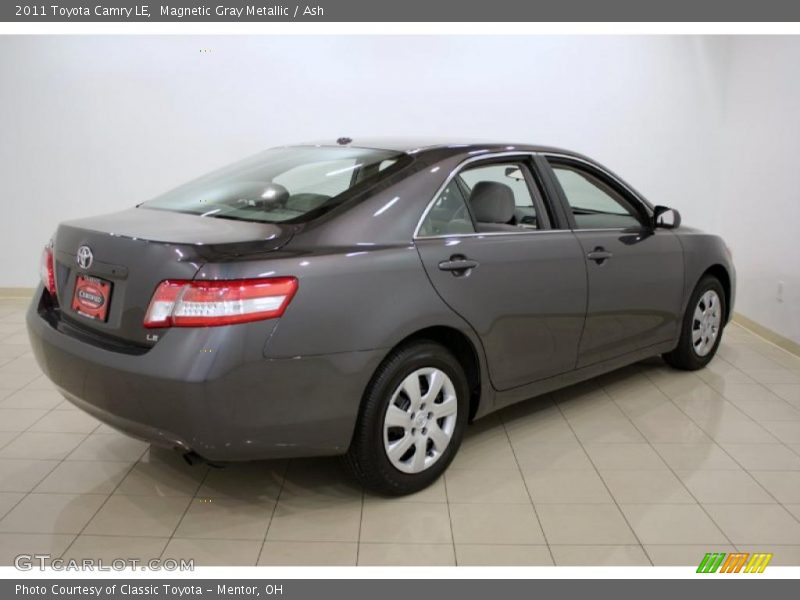 Magnetic Gray Metallic / Ash 2011 Toyota Camry LE