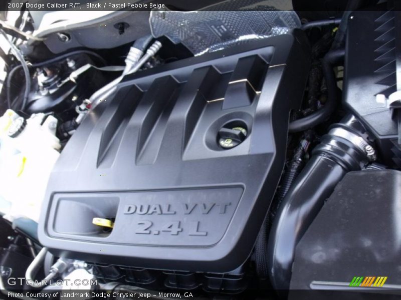Black / Pastel Pebble Beige 2007 Dodge Caliber R/T