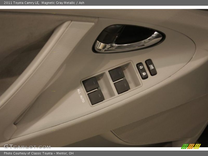 Magnetic Gray Metallic / Ash 2011 Toyota Camry LE