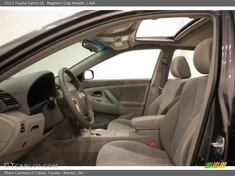 Magnetic Gray Metallic / Ash 2011 Toyota Camry LE