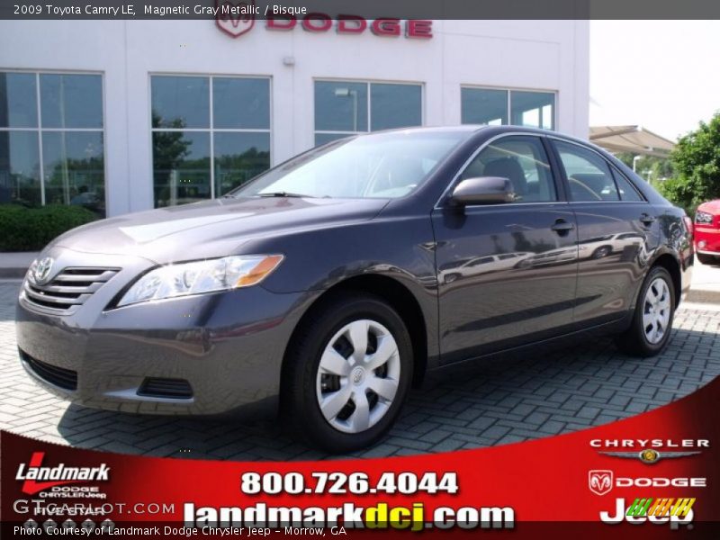 Magnetic Gray Metallic / Bisque 2009 Toyota Camry LE