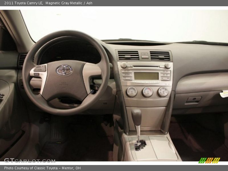 Magnetic Gray Metallic / Ash 2011 Toyota Camry LE