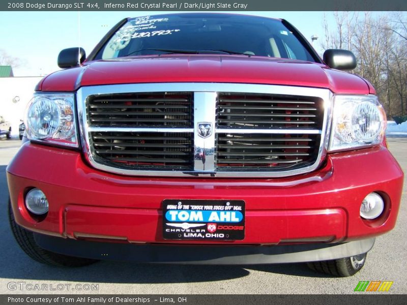 Inferno Red Crystal Pearl / Dark/Light Slate Gray 2008 Dodge Durango SLT 4x4