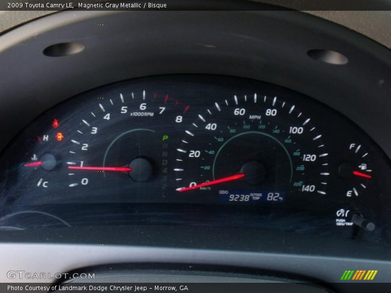 Magnetic Gray Metallic / Bisque 2009 Toyota Camry LE