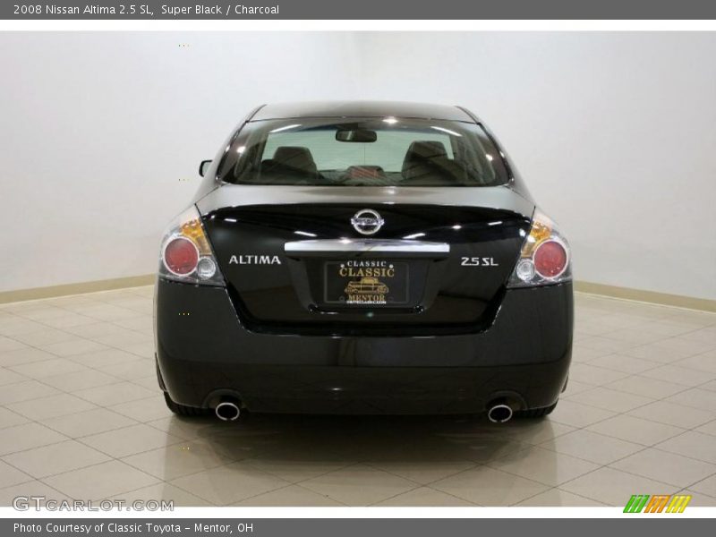 Super Black / Charcoal 2008 Nissan Altima 2.5 SL