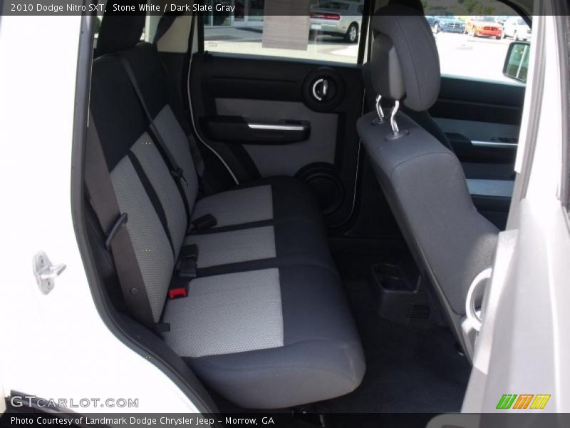 Stone White / Dark Slate Gray 2010 Dodge Nitro SXT