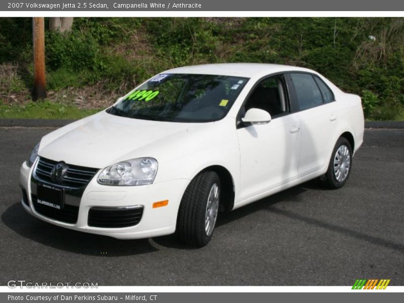 Campanella White / Anthracite 2007 Volkswagen Jetta 2.5 Sedan