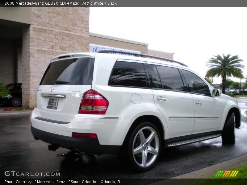 Arctic White / Black 2008 Mercedes-Benz GL 320 CDI 4Matic