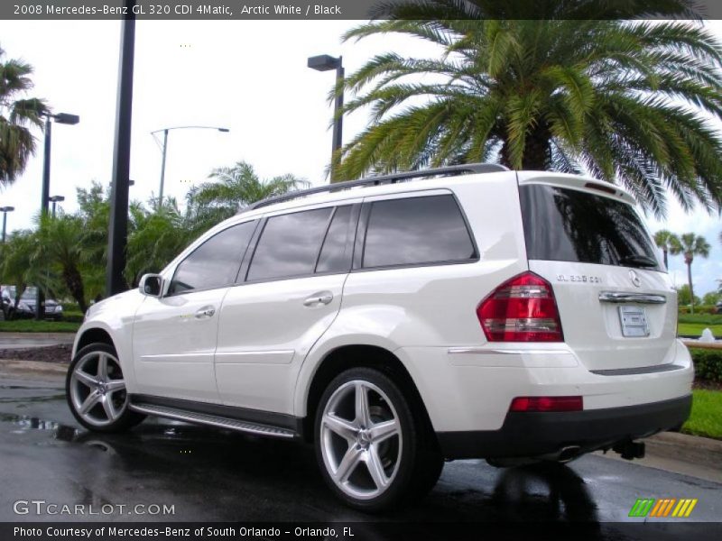 Arctic White / Black 2008 Mercedes-Benz GL 320 CDI 4Matic