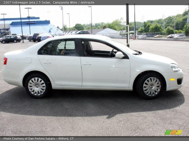 Campanella White / Anthracite 2007 Volkswagen Jetta 2.5 Sedan
