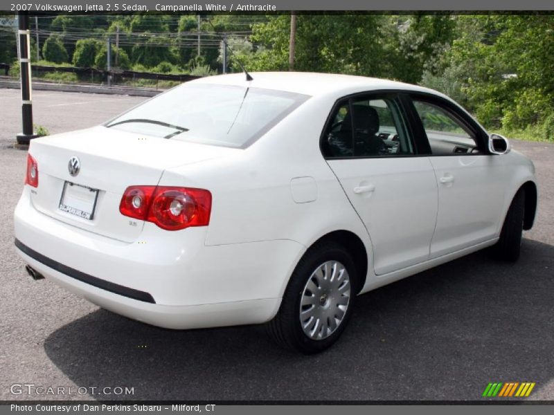 Campanella White / Anthracite 2007 Volkswagen Jetta 2.5 Sedan