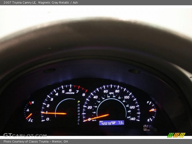 Magnetic Gray Metallic / Ash 2007 Toyota Camry LE