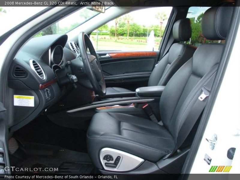 Arctic White / Black 2008 Mercedes-Benz GL 320 CDI 4Matic