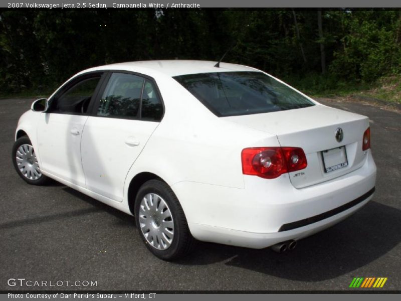 Campanella White / Anthracite 2007 Volkswagen Jetta 2.5 Sedan