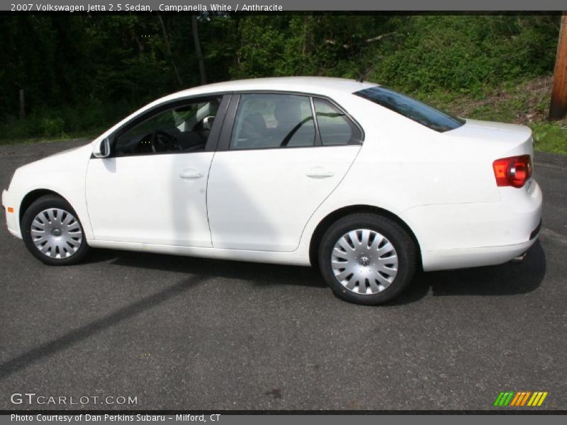 Campanella White / Anthracite 2007 Volkswagen Jetta 2.5 Sedan