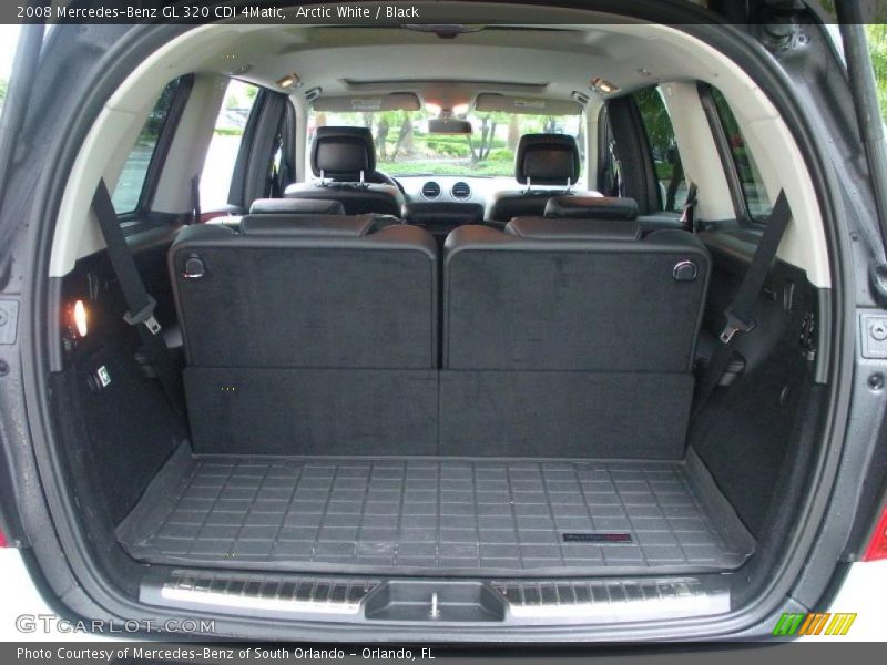 Arctic White / Black 2008 Mercedes-Benz GL 320 CDI 4Matic