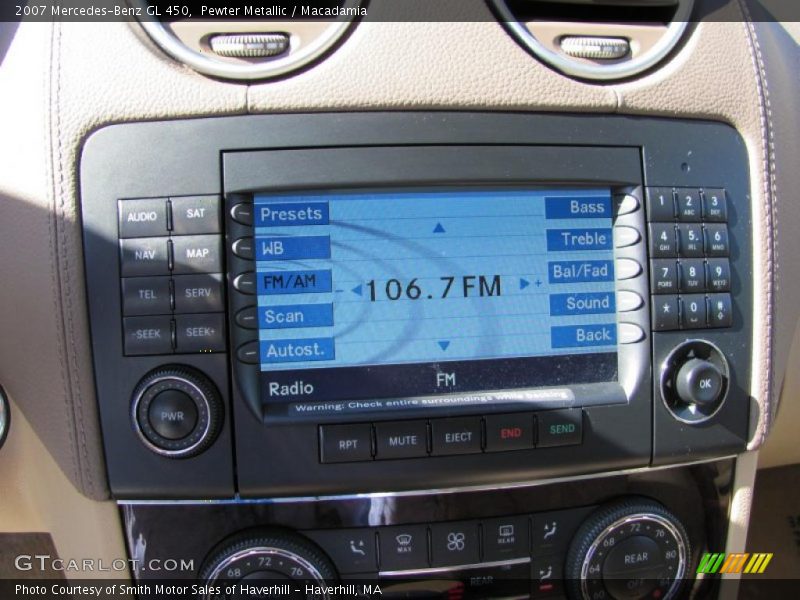 Pewter Metallic / Macadamia 2007 Mercedes-Benz GL 450