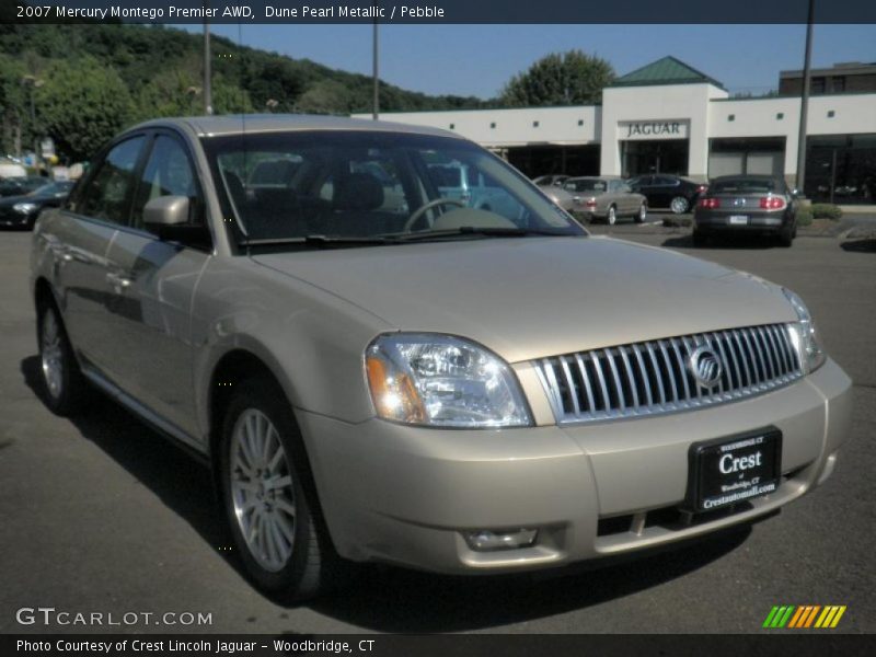 Dune Pearl Metallic / Pebble 2007 Mercury Montego Premier AWD