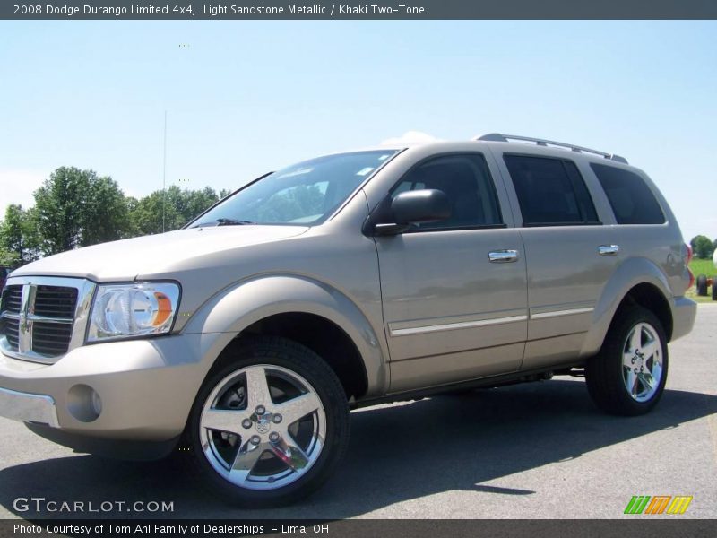Light Sandstone Metallic / Khaki Two-Tone 2008 Dodge Durango Limited 4x4