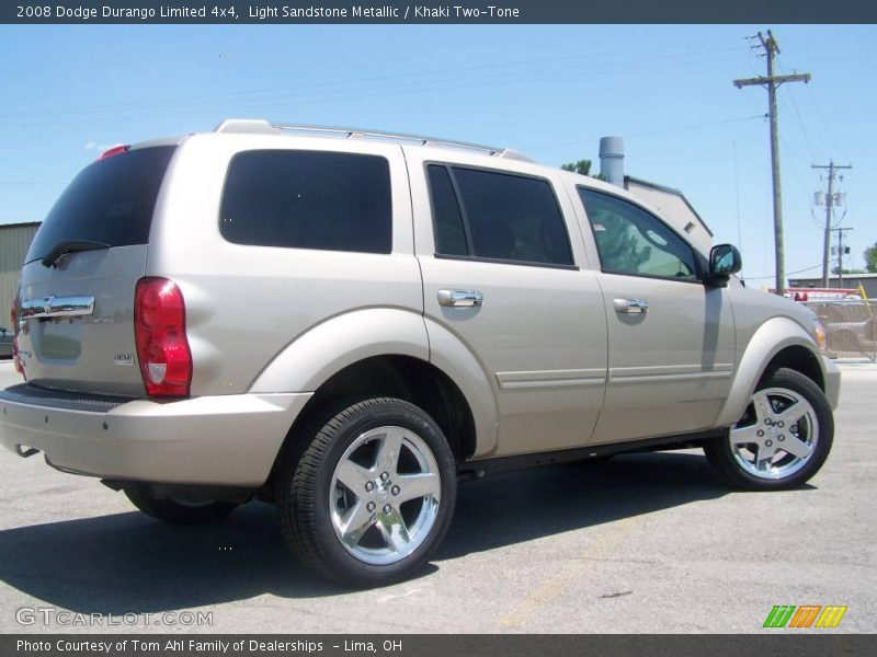 Light Sandstone Metallic / Khaki Two-Tone 2008 Dodge Durango Limited 4x4