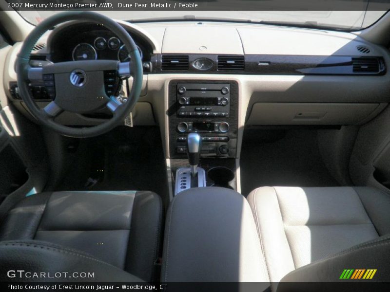 Dune Pearl Metallic / Pebble 2007 Mercury Montego Premier AWD