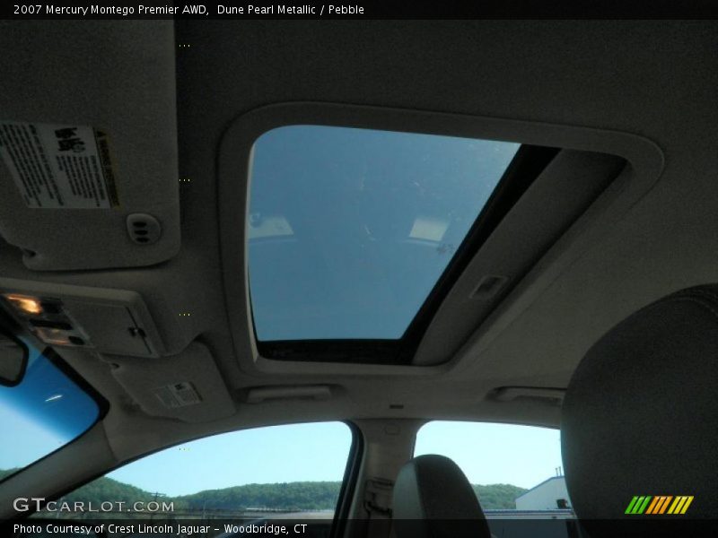 Dune Pearl Metallic / Pebble 2007 Mercury Montego Premier AWD