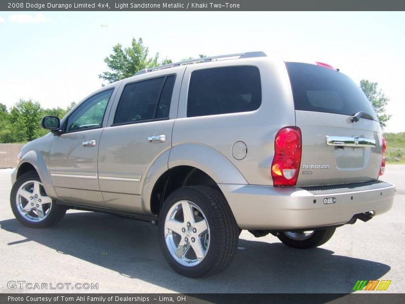 Light Sandstone Metallic / Khaki Two-Tone 2008 Dodge Durango Limited 4x4