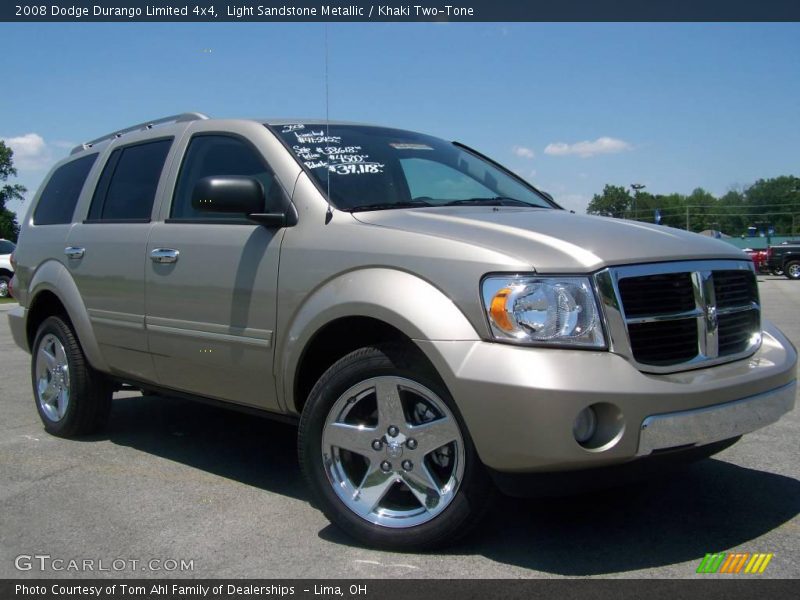 Light Sandstone Metallic / Khaki Two-Tone 2008 Dodge Durango Limited 4x4