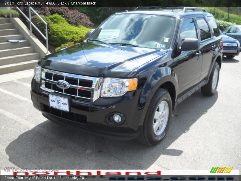 Black / Charcoal Black 2010 Ford Escape XLT 4WD