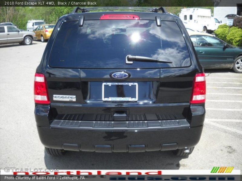 Black / Charcoal Black 2010 Ford Escape XLT 4WD