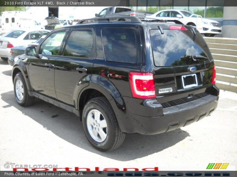 Black / Charcoal Black 2010 Ford Escape XLT 4WD