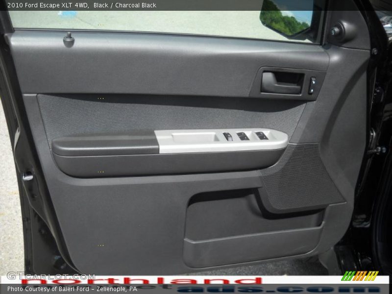 Black / Charcoal Black 2010 Ford Escape XLT 4WD
